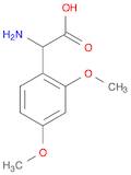 Benzeneacetic acid, a-amino-2,4-dimethoxy-, (Â±)-