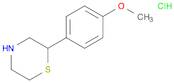 2-(4-Methoxyphenyl)thiomorpholine Hydrochloride