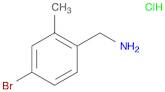 (4-Bromo-2-methylphenyl)methanamine hydrochloride