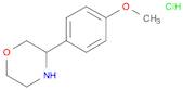 3-(4-Methoxyphenyl)morpholine hydrochloride