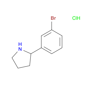 2-(3-Bromophenyl)pyrrolidine hydrochloride