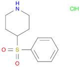 4-Benzenesulfonylpiperidine Hydrochloride