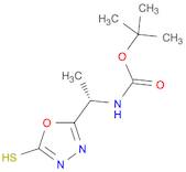 tert-Butyl [(1S)-1-(5-mercapto-1,3,4-oxadiazol-2-yl)ethyl]carbamate