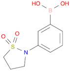 3-(1,1-Dioxido-2-isothiazolidinyl)phenylboronic acid