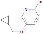 2-Bromo-5-(cyclopropylmethoxy)pyridine