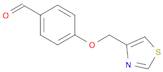 Benzaldehyde, 4-(4-thiazolylmethoxy)-