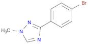 3-(4-Bromophenyl)-1-methyl-1H-1,2,4-triazole