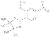 2-Methoxy-4-nitrophenylboronic acid pinacol ester