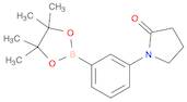 1-[3-(Tetramethyl-1,3,2-dioxaborolan-2-yl)phenyl]pyrrolidin-2-one