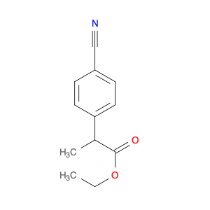 Benzeneacetic acid, 4-cyano-a-methyl-, ethyl ester