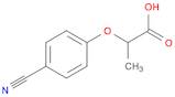 2-(4-Cyanophenoxy)propanoic Acid