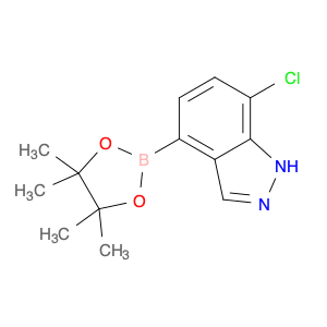 7-chloro-4-(4,4,5,5-tetramethyl-1,3,2-dioxaborolan-2-yl)-1H-indazole