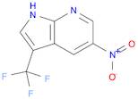 5-Nitro-3-(trifluoromethyl)-1H-pyrrolo[2,3-b]pyridine