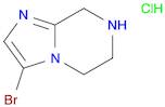 3-Bromo-5,6,7,8-tetrahydroimidazo[1,2-a]pyrazine hydrochloride