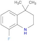 8-fluoro-4,4-dimethyl-2,3-dihydro-1H-quinoline