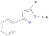 5-Bromo-1-methyl-3-phenyl-1H-pyrazole