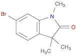 6-BROMO-1,3,3-TRIMETHYLINDOLIN-2-ONE