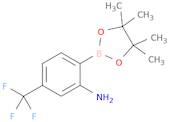 2-(4,4,5,5-Tetramethyl-1,3,2-dioxaborolan-2-yl)-5-(trifluoromethyl)aniline