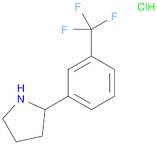 2-(3-(Trifluoromethyl)phenyl)pyrrolidine hydrochloride