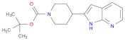 tert-Butyl 4-(1Hpyrrolo[2,3-b]pyridin-2-yl)piperidine-1-carboxylate