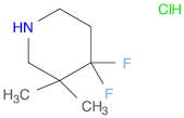 4,4-Difluoro-3,3-Dimethylpiperidine Hydrochloride