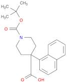 Boc-4-(naphthalen-1-yl)-piperidine-4-carboxylic acid