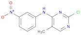 2-Chloro-5-methyl-N-(3-nitrophenyl)pyrimidin-4-amine