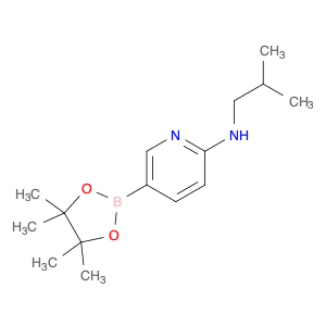 N-(2-Methylpropyl)-5-(tetramethyl-1,3,2-dioxaborolan-2-yl)pyridin-2-amine