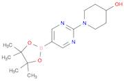 1-[5-(tetramethyl-1,3,2-dioxaborolan-2-yl)pyrimidin-2-yl]piperidin-4-ol