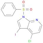 3-Iodo-4-chloro-1-(phenylsulfonyl)-1H-pyrrolo[2,3-b]pyridine