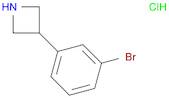 3-(3-bromophenyl)azetidine hydrochloride