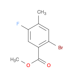 Methyl 2-bromo-5-fluoro-4-methylbenzoate