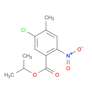 5 - chloro-4 - methyl-2- nitro - benzoic acidisopropyl ester