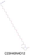 1-Azido-3,6,9,12,15,18,21,24-octaoxaheptacosan-27-oic acid succinimidyl ester