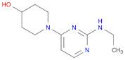 1-(2-(Ethylamino)pyrimidin-4-yl)piperidin-4-ol