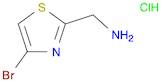 (4-Bromothiazol-2-yl)methanamine hydrochloride