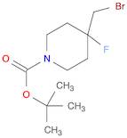 tert-Butyl 4-(bromomethyl)-4-fluoro-piperidine-1-carboxylate