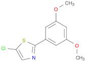 5-Chloro-2-(3,5-dimethoxyphenyl)thiazole