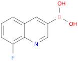 (8-fluoro-3-quinolinyl)boronic acid