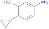 4-cyclopropyl-3-methylaniline