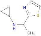 N-[1-(1,3-thiazol-2-yl)ethyl]cyclopropanamine