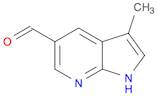 3-Methyl-1H-pyrrolo[2,3-b]pyridine-5-carbaldehyde