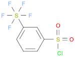 3-(Pentafluoro-λ6-sulfanyl)benzene-1-sulfonyl chloride