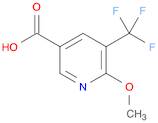 6-methoxy-5-(trifluoromethyl)pyridine-3-carboxylic acid