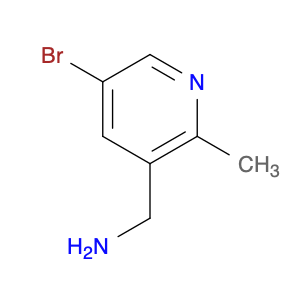 3-(Aminomethyl)-5-bromo-2-methylpyridine