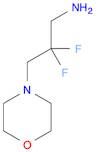 2,2-Difluoro-3-morpholinopropan-1-amine