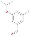 3-(Difluoromethoxy)-5-fluorobenzaldehyde