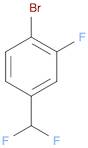 1-Bromo-4-(difluoromethyl)-2-fluorobenzene