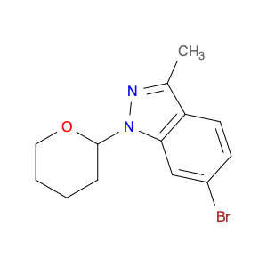 6-BROMO-3-METHYL-1-(TETRAHYDRO-2H-PYRAN-2-YL)-1H-INDAZOLE