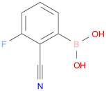 (2-Cyano-3-fluorophenyl)boronic acid